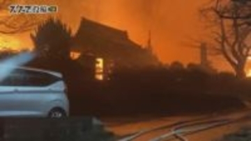 【速報】下関・寺全焼の火災…死亡したのは家族５人と判明　山口・下関