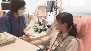 「協力したいなと思えるようになった」高校生が献血の模擬体験　山口
