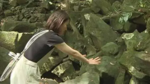 一服の涼を求めて“天然のクーラー”笠山の風穴　観光客から人気「びっくり！急に涼しくて」　山口・萩
