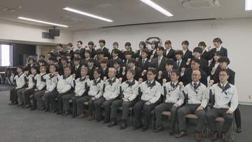 車をこよなく愛し　みずから楽しみながら挑戦　マツダ防府工場　配属式