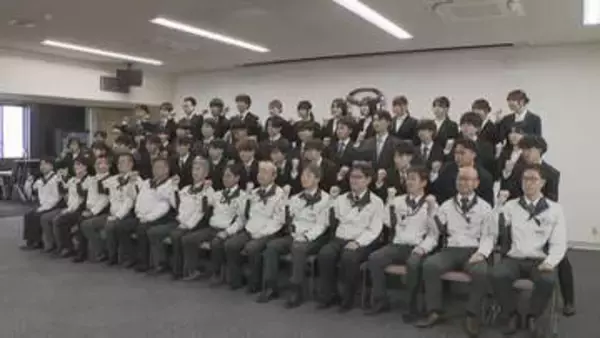 車をこよなく愛し　みずから楽しみながら挑戦　マツダ防府工場　配属式