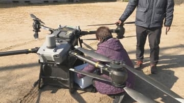 商品配送ドローンで効率化へ　中山間地域で実証実験　山口・岩国
