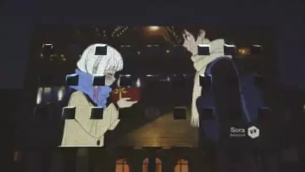 第２弾テーマはバレンタインデー　高校生がデジタル技術を活用して校舎に光のアート　山口