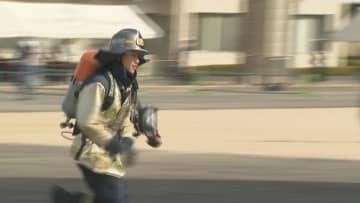 消防学校卒業前の最後の訓練「子どもが憧れる消防士に」7か月学んだ知識や鍛えた体力を試す課題をクリア