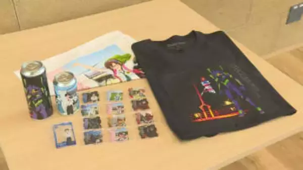 自動販売機で初号機ゲット！まちじゅうエヴァンゲリオン第５弾 新グッズ・アクスタなど販売開始　山口・宇部