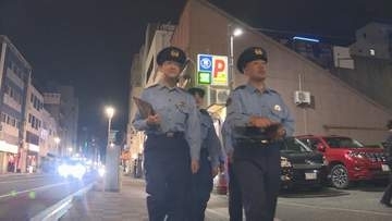 不当な客引き・客待ち行為が禁止に　県の迷惑行為防止条例の改正を前に繁華街で呼びかけ　山口・下関
