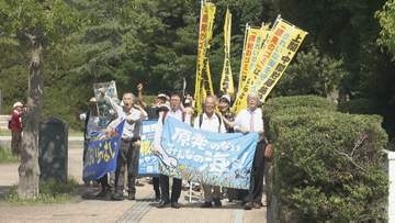 上関原発・調査妨害訴訟控訴審　島民側“忌避申し立て”審理の継続求める