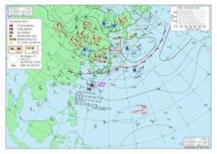 【台風のたまご】新たな“熱帯低気圧”発生　急カーブの台風26号(スリゲ)が迫る中、日本への影響は？　10月8日までの雨と風のシミュレーションを見る（気象庁天気図）