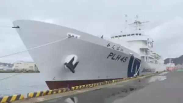 海の安全守る巡視船“かんばい”引渡式　尖閣諸島の海上警備や海上犯罪の取り締まりに従事　山口・下関