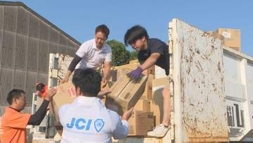 「笑顔を届けられれば」　熊本地震の被災地支援　青年会議所が物資送る　山口・山陽小野田