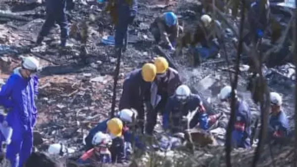 正琳寺全焼５人の遺体発見　出火原因調べる実況見分続く　山口・下関