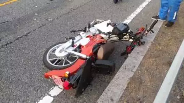 バイクと軽乗用車が正面衝突　バイクの男性（23）が死亡　国道2号　山口・山陽小野田