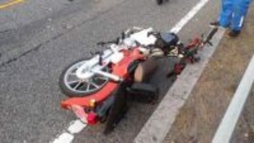 バイクと軽乗用車が正面衝突　バイクの男性（23）が死亡　国道2号　山口・山陽小野田