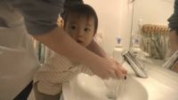 インフルエンザ流行発生警報発令　「0歳児から手洗いを身につけていくことが大事」幼稚園の対策は　山口県