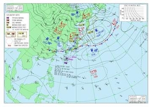 【台風のたまご】新たな“熱帯低気圧”発生　10月7・8日にも関東に直撃の可能性も　急カーブの台風26号(スリゲ)も近づく中、今後の日本への影響は？雨と風のシミュレーションを見る（気象庁天気図 28日午後3時）