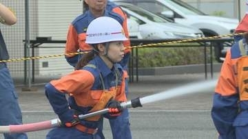 「本番で緊張して・・・」　170人の消防団員が激突！消火スピード＆正確性競う操法大会　山口