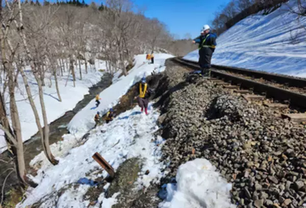 【JR北海道】線路トラブル相次ぐ「盛り土の浸食」や「30センチの陥没」雪解け後の点検でみつかる―函館線の長万部～蘭越間が終日運休・当面運転見合わせに＜JR函館線と宗谷線＞