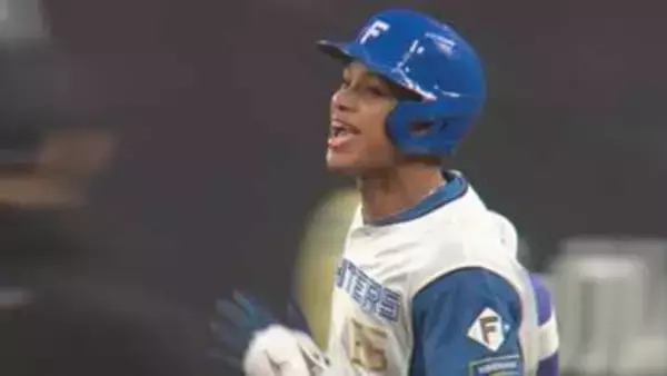 【ファイターズ】「バントめちゃめちゃ得意なので」万波中正がセーフティースクイズ＆第9号ソロで2打点 小技・大技で首位バファローズに快勝