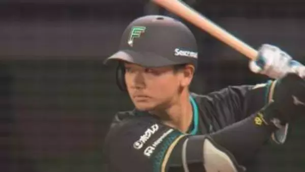 【日本ハム】ドラ3大塚瑠晏が「1番」起用に応えプロ初安打　万波7号ソロも継投実らず逆転負け