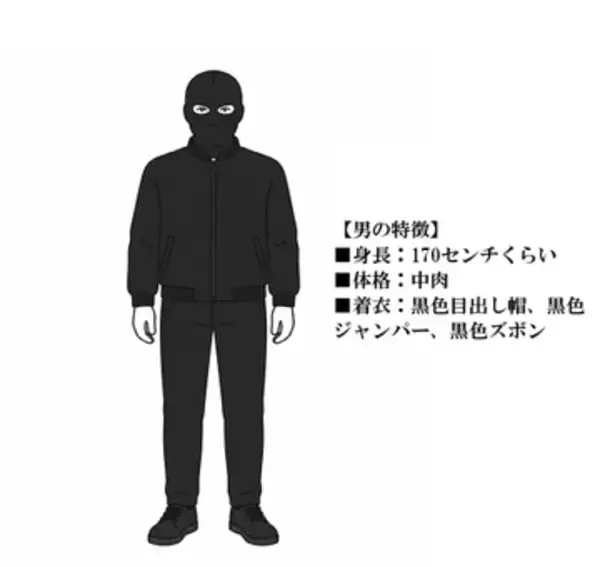 【卑劣】閑静な住宅街に“全身黒ずくめ＆目出し帽の男”路上を歩いていた40代女性を襲い"性的暴行"…170センチくらいで中肉の男の行方を追う〈北海道小樽市〉
