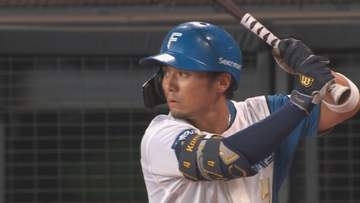 【日本ハム】「代打を送らずに僕に任せてくれたベンチの思いに応えたい」上川畑大悟が走者一掃の3点タイムリーでソフトバンクに快勝