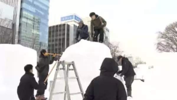 「さっぽろ雪まつり2026」準備着々！市民雪像の制作がスタート＿シマエナガや人気キャラクターなど個性豊かな作品に期待【雪まつり期間：2月4日～11日まで】北海道