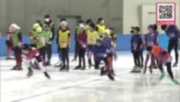 【金メダリストがコツを伝授】トップアスリート目指す小学生に『スピードスケート教室』＿清水宏保さんが体の動かし方を指導…管理栄養士の“食育セミナー”も開催〈北海道帯広市〉
