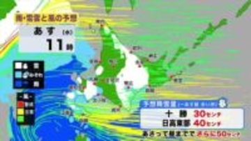 【北海道の天気 3日(火)】天気下り坂…雲広がるも夜は道央・道北で皆既月食のチャンス！あすは十勝・えりもで大雪"40センチ"