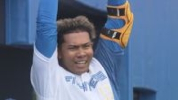 【ファイターズ】水谷瞬 紅白戦で2打席連続"パイナップルアーチ”