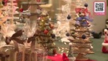 【クリスマスマーケット】木のツリーやツリーキャンドルも！木工家具で有名な北海道東川町で開催_100店以上が出店しオリジナルのクリスマスグッズなどを販売