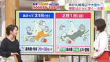 「【菅井さんの天気予報 29日(木)】江差町で記録的な雪！週末は札幌周辺で最大20～30センチの降雪か…エリアを変えて毎日どこかで大雪に」の画像1