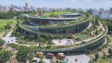 【レバンガ北海道】1万人収容 新アリーナのイメージ図が公開！緑感じる優しい雰囲気…近代的でクールに…苗穂・中島公園・真駒内など4候補地を絞り込み、2031年の完成目指す