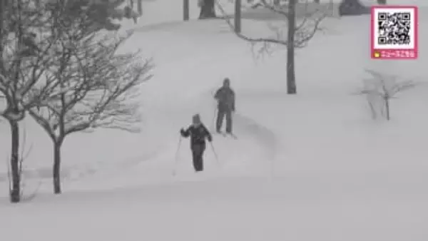 オリンピック開催中に『オホーツク歩くスキーの集い』雪の上で心地のいい汗「自分の体力に合わせて…楽しく滑りたい」冬の運動不足解消や体力向上を図るのが狙い_北海道網走市