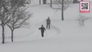 オリンピック開催中に『オホーツク歩くスキーの集い』雪の上で心地のいい汗「自分の体力に合わせて…楽しく滑りたい」冬の運動不足解消や体力向上を図るのが狙い_北海道網走市