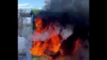 【新千歳空港への空港連絡バスが全焼】運行会社に北海道運輸局が立ち入り検査〈 2015年式走行距離約118万キロのバスが炎上〉営業所で点検や整備の状況を確認＿北海道