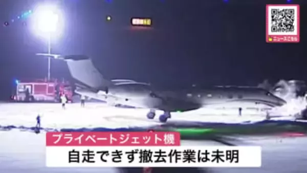 【運輸安全委員会が重大インシデントとして調査へ】インドネシア発のプライベートジェット機1機が着陸時に新千歳空港の滑走路をオーバーランして草地で停止_北海道千歳市