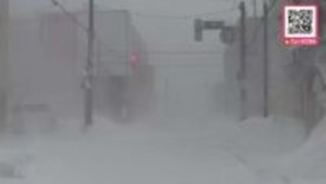 【衆院選投開票日の北海道はまた大雪か…】留萌市などで猛吹雪となった7日の北海道―8日は日本海側を中心に大雪の見込み…8日朝までに多いところでは降雪30センチの予想も