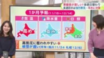 【北海道の天気 13日(木)】来週前半は強烈寒波がスタンバイ！札幌市内も局地的な大雪や吹雪のおそれ…対策は早めに