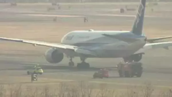 「【緊急事態】新千歳空港行きの全日空機にエンジントラブル…左エンジンの潤滑油が高温になったか＿乗客乗員323人にケガはなし＜北海道＞」の画像