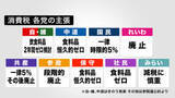 「【衆院選の争点は？】“消費税減税”で各党が類似主張…高市首相も慎重姿勢から一転検討も“財源の穴埋め”には言及せず 専門家は「争点を消しにきたのでは」と指摘」の画像1