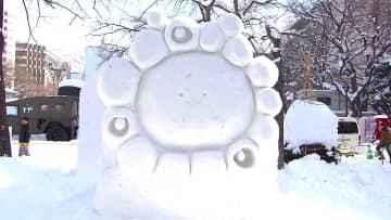 さっぽろ雪まつり開幕！ミャクミャクやラブブなど人気キャラ＆7年ぶりにスター・ウォーズ雪像が登場 史上初の“来場者参加型”ライティングショーも＜北海道＞