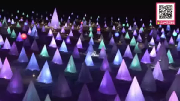 十勝川温泉の冬の風物詩「おとふけ十勝川白鳥まつり『彩凛華』」開催―プレオープンで光のショーが公開に…白い雪と煌びやかな光のコントラストで音楽とともに変化して幻想的な世界へ_北海道音更町