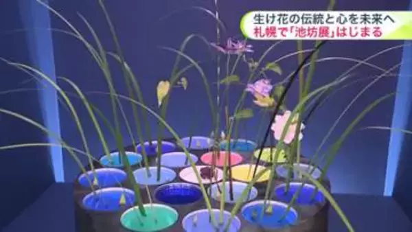 【華道の伝統と心を未来へ】「池坊」札幌支部95周年記念花展『未来咲』が開幕！5月24日まで色鮮やかな188作品＿季節の勢いと生命感あふれる花々が展示〈北海道札幌市〉