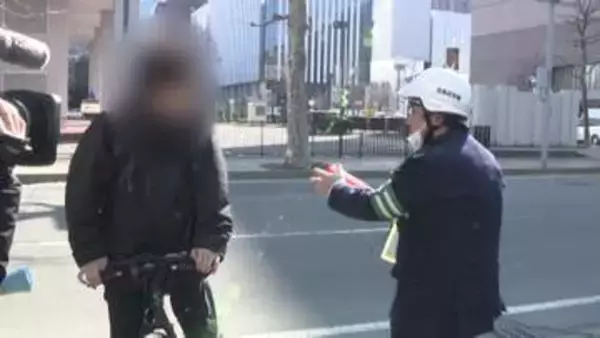 【自転車青切符制度スタートから2週間】スマホなど「ながら運転」9件摘発～信号無視や一時不停止も…路上で反則金だまし取ろうとする事件も発生－警察が注意呼びかけ〈北海道〉