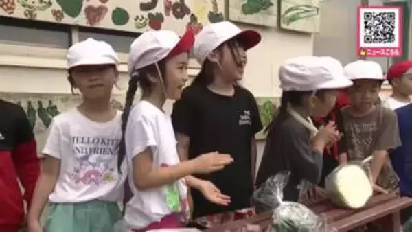 児童が育てた野菜が30分で完売＿恵庭市の小学校で10年以上続く「ユネスコショップ」が今年もオープン＿収穫があった日に営業する予定【北海道恵庭市】