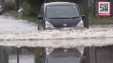 「【北海道大雨被害】胆振地方や道南地方で断続的に激しい雨_暖かい湿った空気流入で大気不安定に_複数の地域で床下浸水や冠水被害_JRは特急含む31本が運休_浸水や土砂災害に警戒を」の画像1