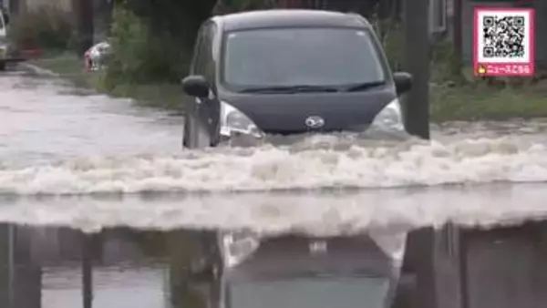 【北海道大雨被害】胆振地方や道南地方で断続的に激しい雨_暖かい湿った空気流入で大気不安定に_複数の地域で床下浸水や冠水被害_JRは特急含む31本が運休_浸水や土砂災害に警戒を