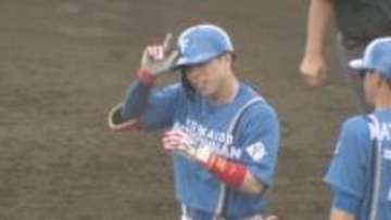 【ファイターズ】五十幡＆矢澤が走巧で活躍！こだわりたい「チームバッティング」でアピール！9回に4点差を追いつき引き分け！