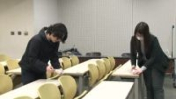 【頑張れ受験生！】17日の「共通テスト」に向け試験会場の準備始まる＿今年は昨年より出願者が184人減…「身分証明書」の持参を忘れずに！〈北海道〉