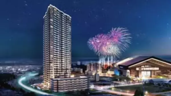 【エスコンを見下ろせるタワマン】3年後の完成にむけ起工式―36階建て高さ約130メートル『非日常な日常を』がテーマ「4割ぐらいの住戸がスタジアムを見られる」北海道北広島市